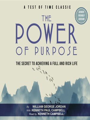 cover image of The Power of Purpose